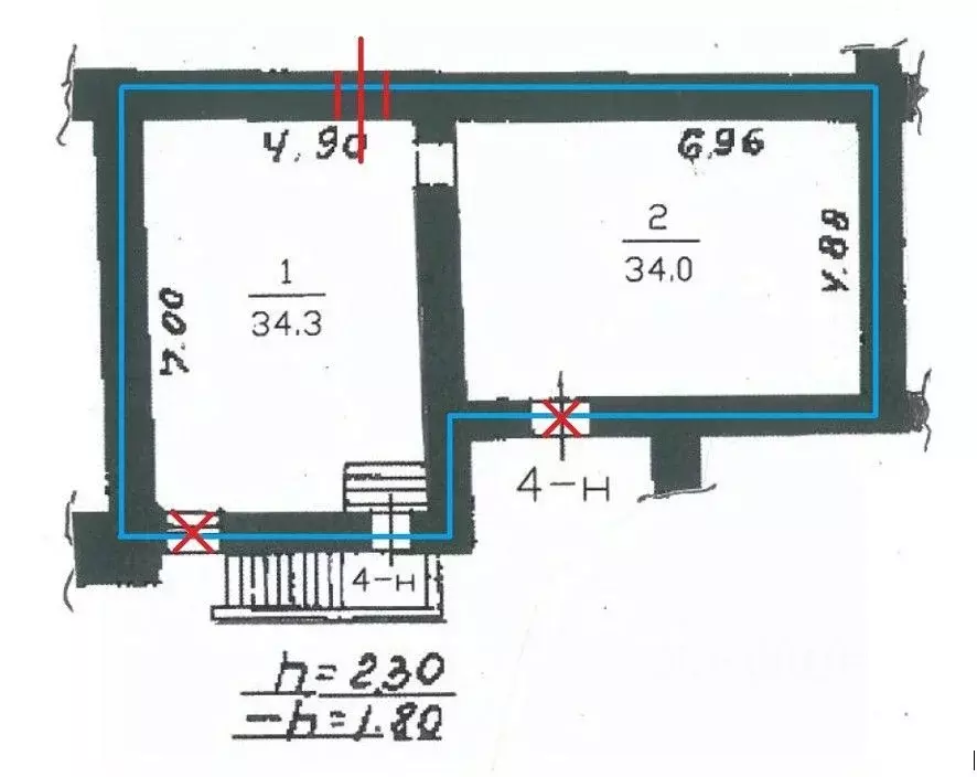 Офис в Санкт-Петербург Большая Подьяческая ул., 8 (68 м) - Фото 0