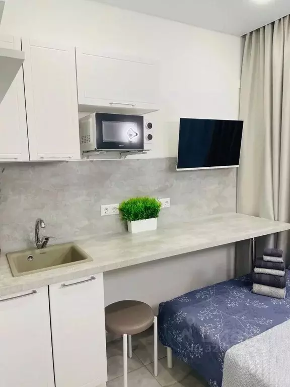 Студия Москва Стройковская ул., 19/2 (10.0 м) - Фото 1