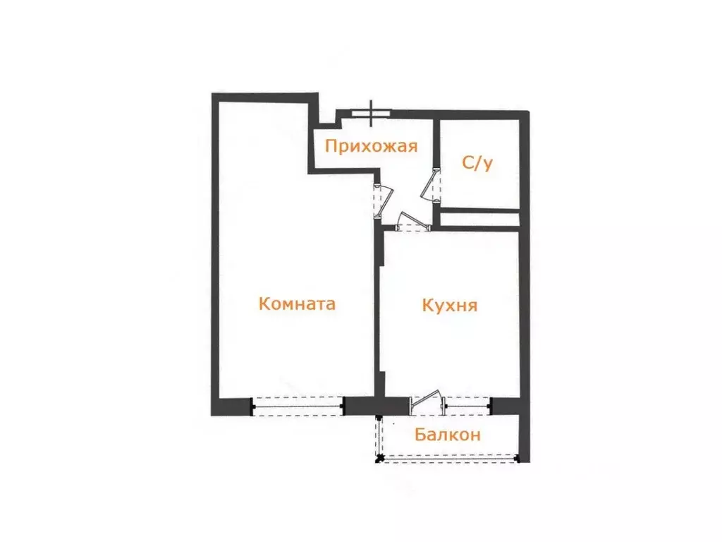 1-к кв. Москва, Москва, Троицк ул. Академика Дыхне, 4 (37.0 м) - Фото 2