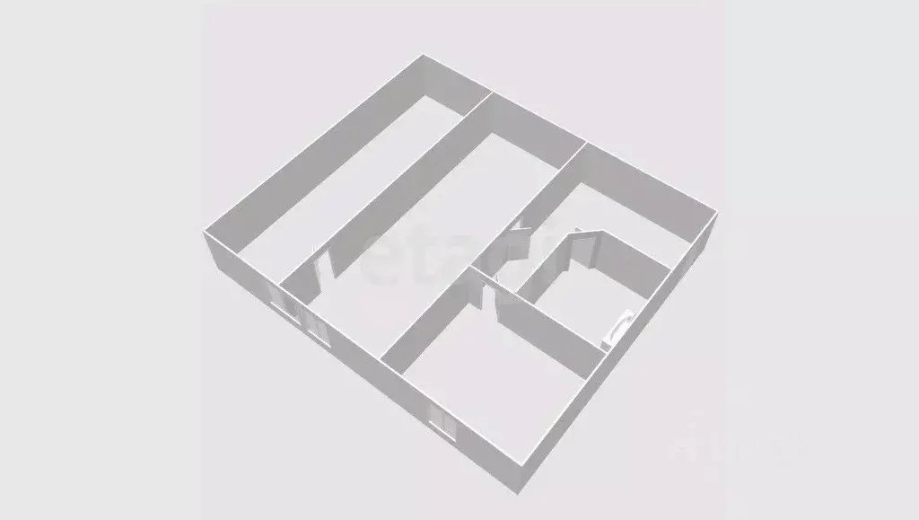 1-к кв. Сахалинская область, Южно-Сахалинск ул. Монетная, 1 (41.0 м) - Фото 2