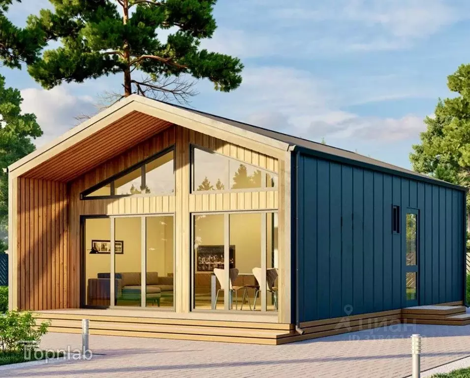 Дом в Тульская область, Тула городской округ, пос. Петелино  (58 м) - Фото 2