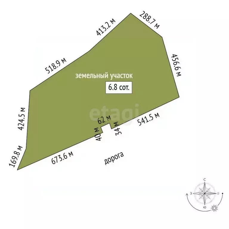 Участок в Крым, Ленинский район, Батальненское с/пос, Нептун СНТ  ... - Фото 1