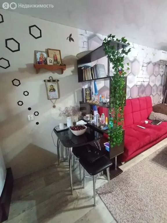 1к в -комнатной квартире (19 м) - Фото 2