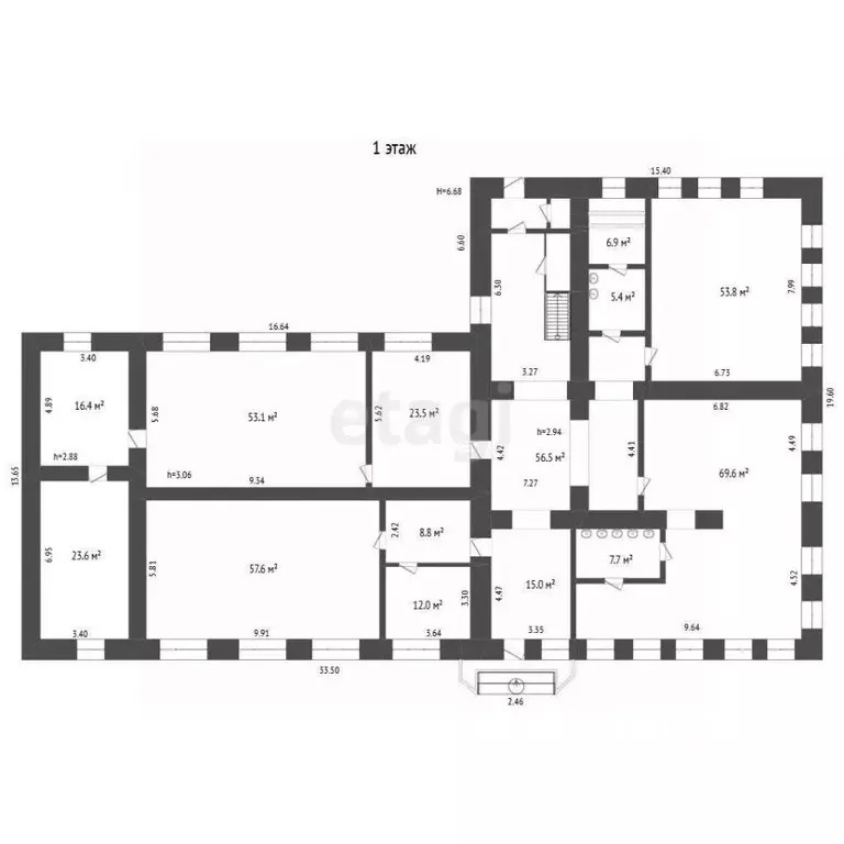 Дом в Ярославская область, Данилов ул. Володарского, 65 (845 м) - Фото 2