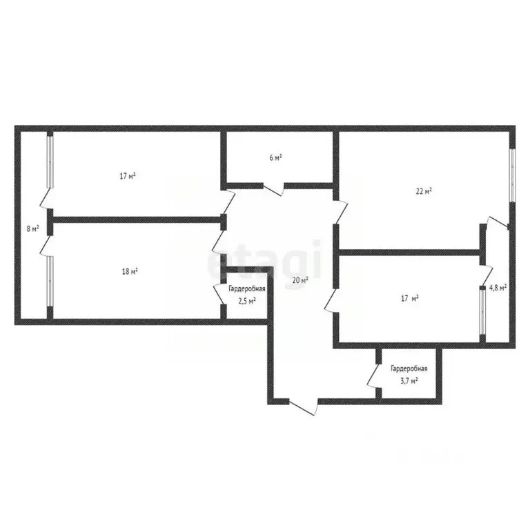 3-к кв. Дагестан, Махачкала ул. Генерала Омарова, 1Б (119.0 м) - Фото 1