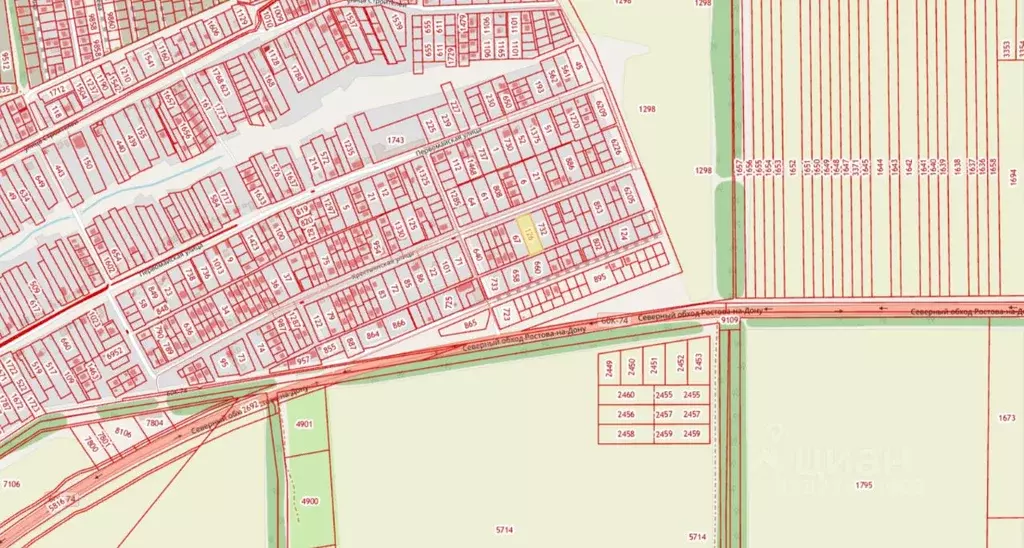 Участок в Ростовская область, Аксайский район, Щепкинское с/пос, пос. ... - Фото 2