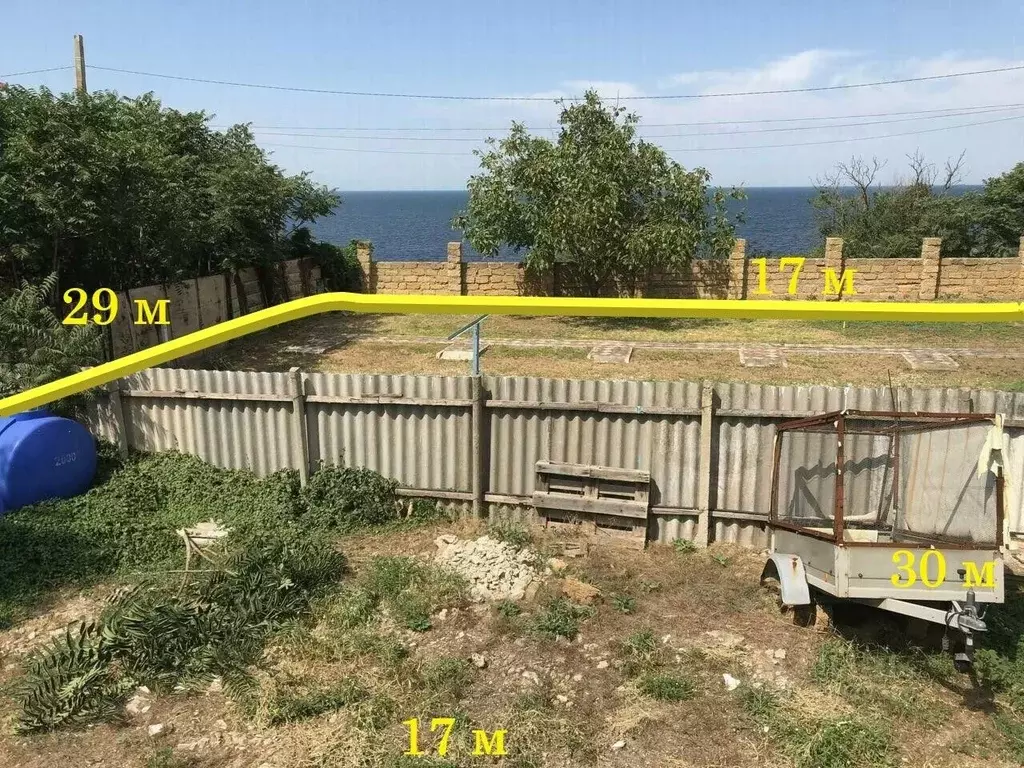 Участок в Крым, Раздольненский район, Славновское с/пос, с. Стерегущее ... - Фото 1