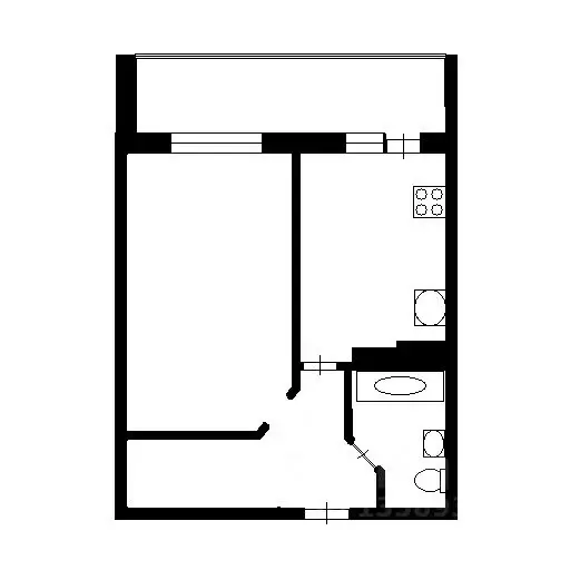 1-к кв. Белгородская область, Белгород Новый-2 мкр, ул. Шумилова, 12 ... - Фото 2