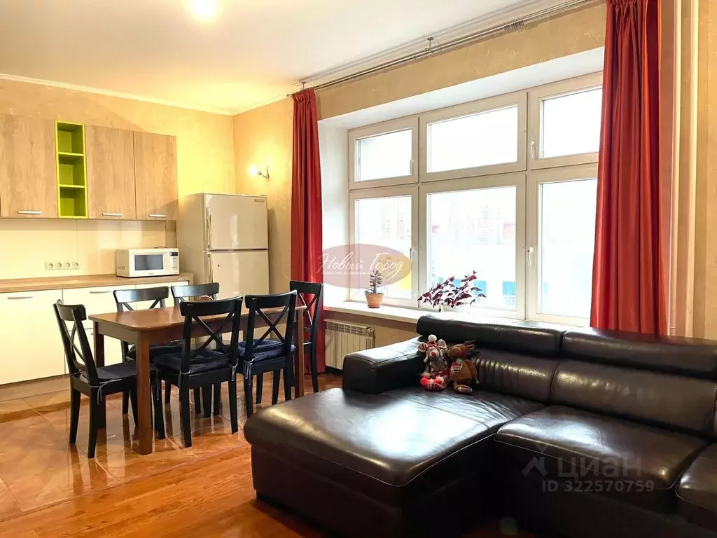 3-к кв. Тюменская область, Тюмень ул. Николая Федорова, 12к3 (89.4 м) - Фото 2