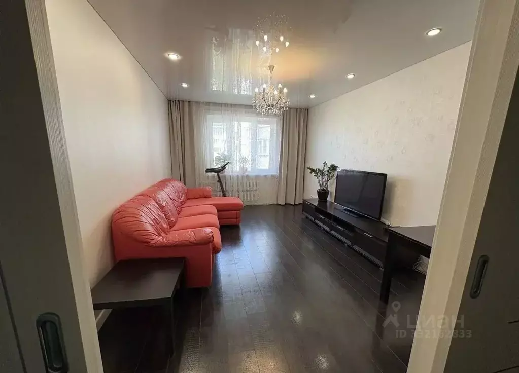 3-к кв. Татарстан, Казань ул. Абсалямова, 35 (67.0 м) - Фото 1