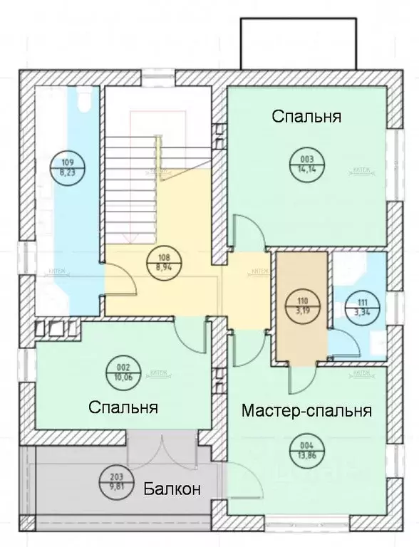 Дом в Калужская область, Калуга городской округ, д. Мстихино пер. ... - Фото 2