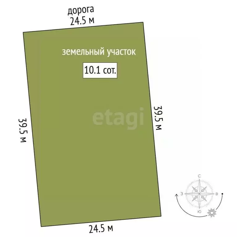 Участок в Костромская область, Кострома  (10.09 сот.) - Фото 1