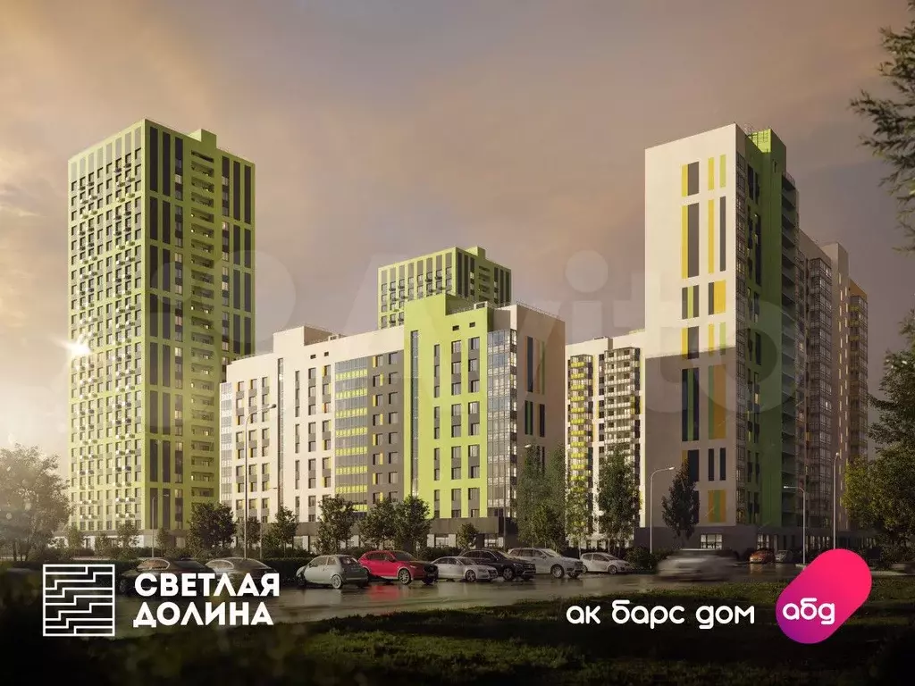 Квартира-студия, 27,5 м, 16/25 эт. - Фото 1