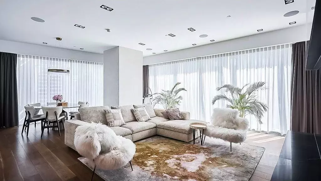 3-к кв. Москва 1-й Красногвардейский проезд, 21с1 (149.0 м) - Фото 1