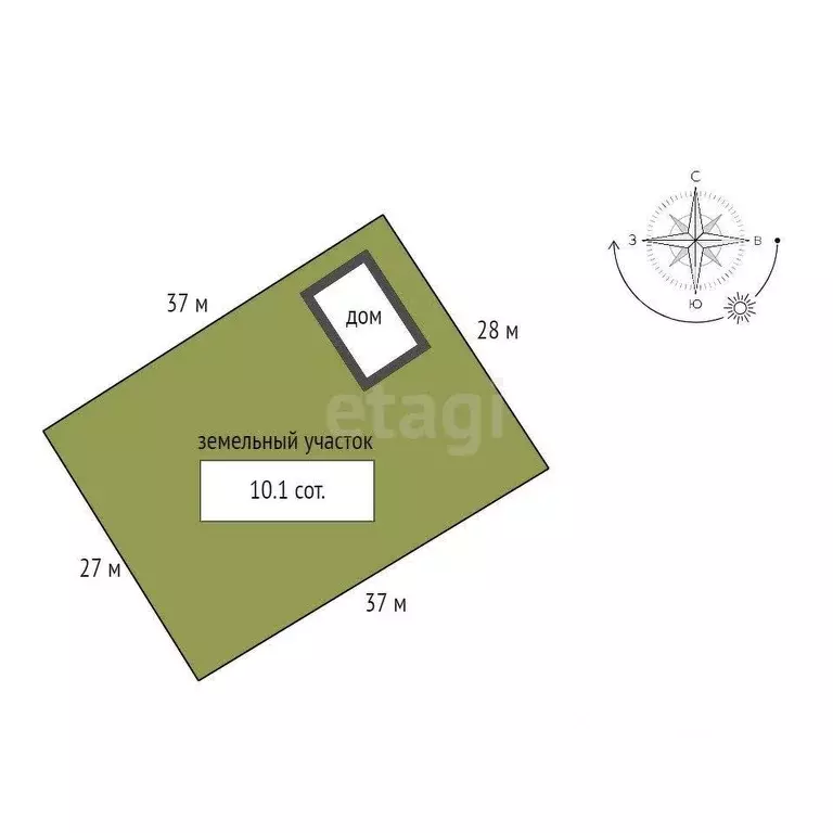 Дом в Красноярский край, Красноярск городской округ, д. Бугачево 11 ... - Фото 2