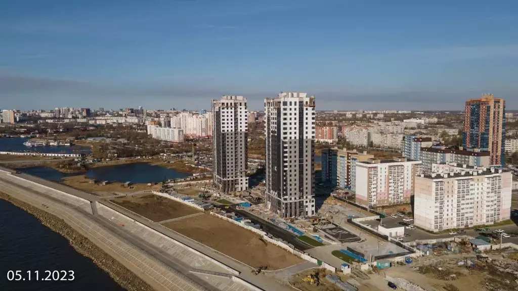 1-к кв. Хабаровский край, Хабаровск ул. Солженицына, 4 (55.59 м) - Фото 0