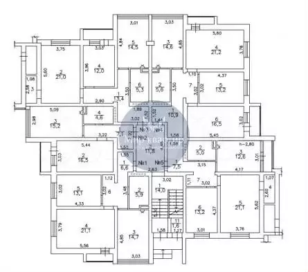 2-к. квартира, 66 м, 5/5 эт. - Фото 1