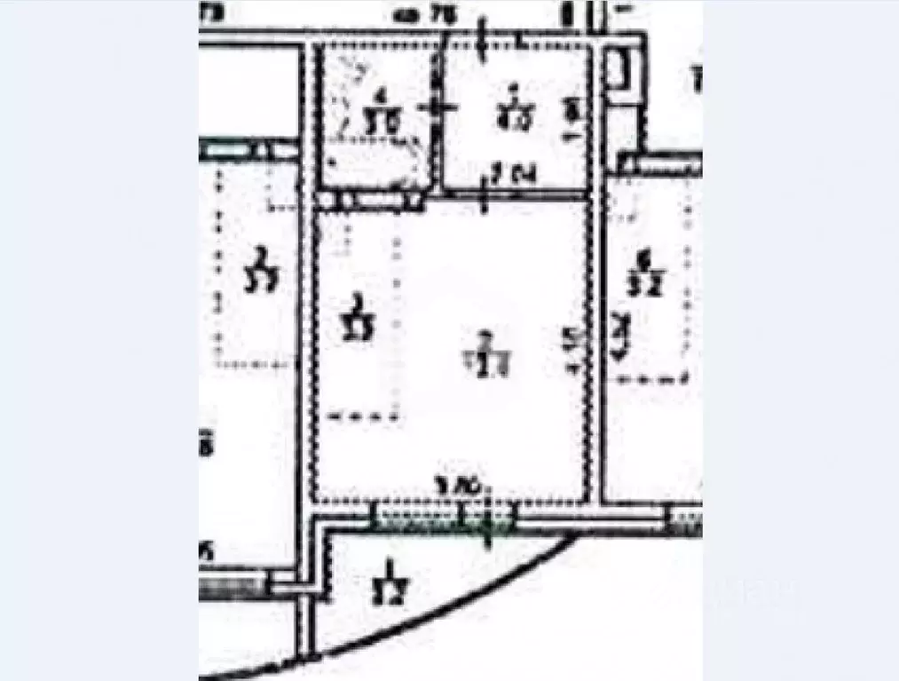 Студия Томская область, Томск ул. Береговая, 25 (22.6 м) - Фото 1