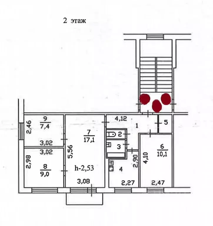 4-к кв. Иркутская область, Иркутск Байкальская ул., 203 (59.0 м) - Фото 0