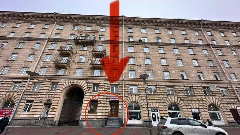 Торговая площадь в Санкт-Петербург просп. Стачек, 77 (58 м) - Фото 1