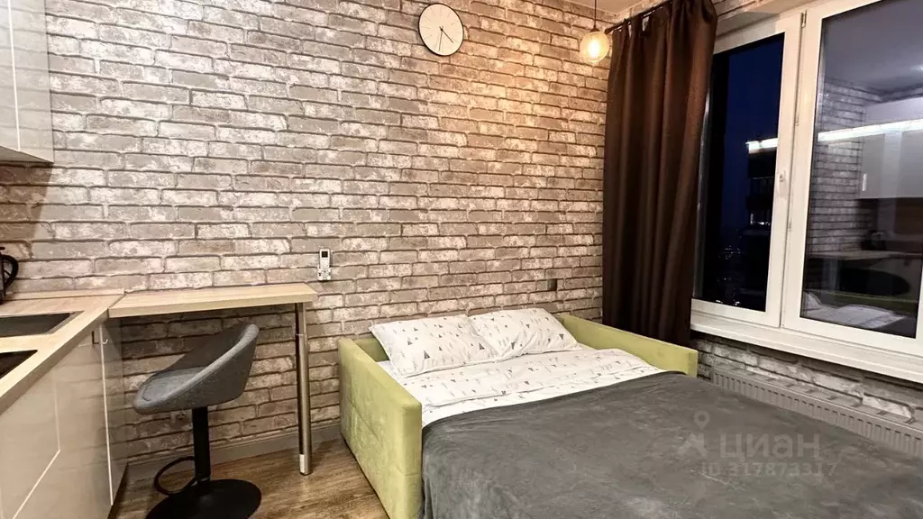Студия Москва Амурская ул., 1Ак5 (24.0 м) - Фото 1