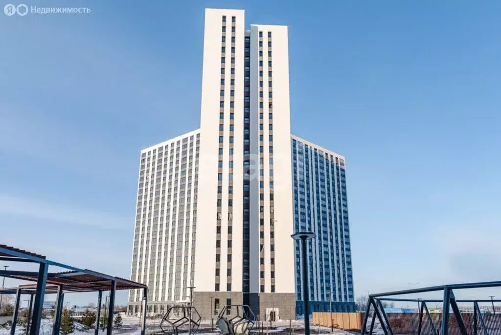 Квартира-студия: Тюмень, Краснооктябрьская улица, 6 (33 м) - Фото 0