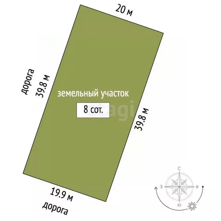 Участок в Костромская область, Костромской район, Бакшеевское с/пос, ... - Фото 2