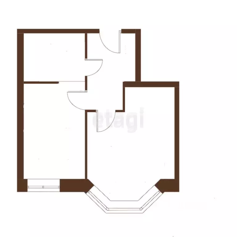 1-к кв. Орловская область, Орел Новая Ботаника мкр, ул. 5-й Орловской ... - Фото 2