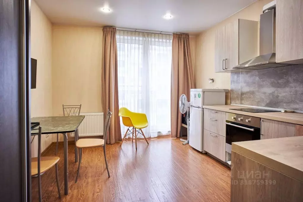 Квартира, 1 комната, 44.7 м - Фото 0