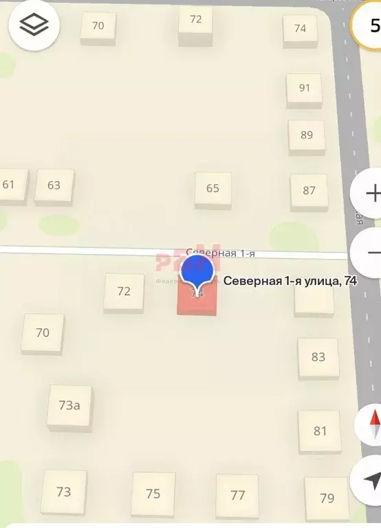 Участок в Омская область, Омск ул. 1-я Северная, 74 (4.0 сот.) - Фото 1