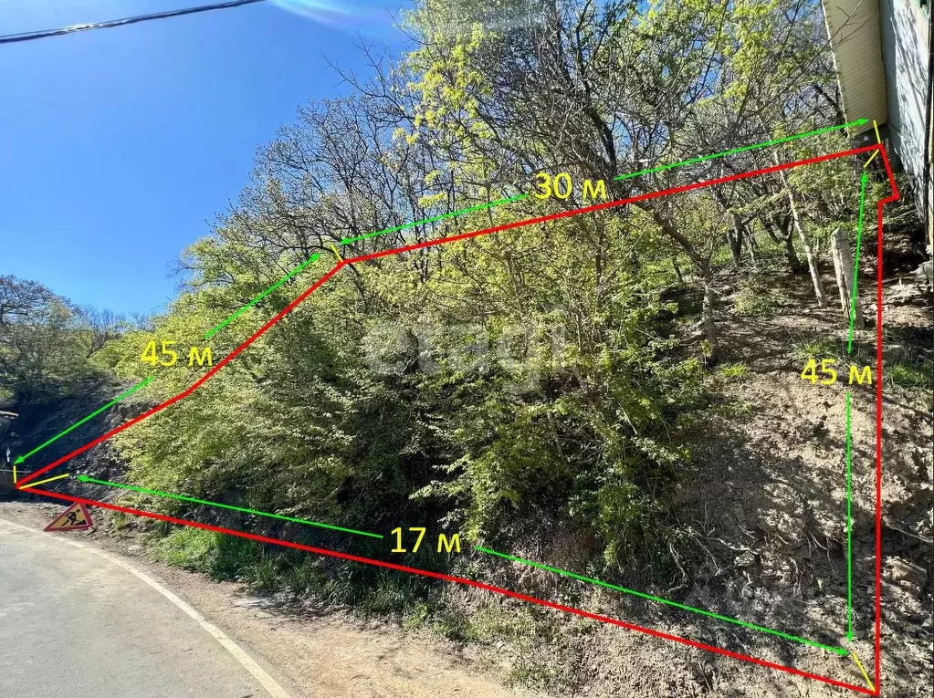 Участок в Крым, Ялта муниципальный округ, Восход пгт ш. ... - Фото 1