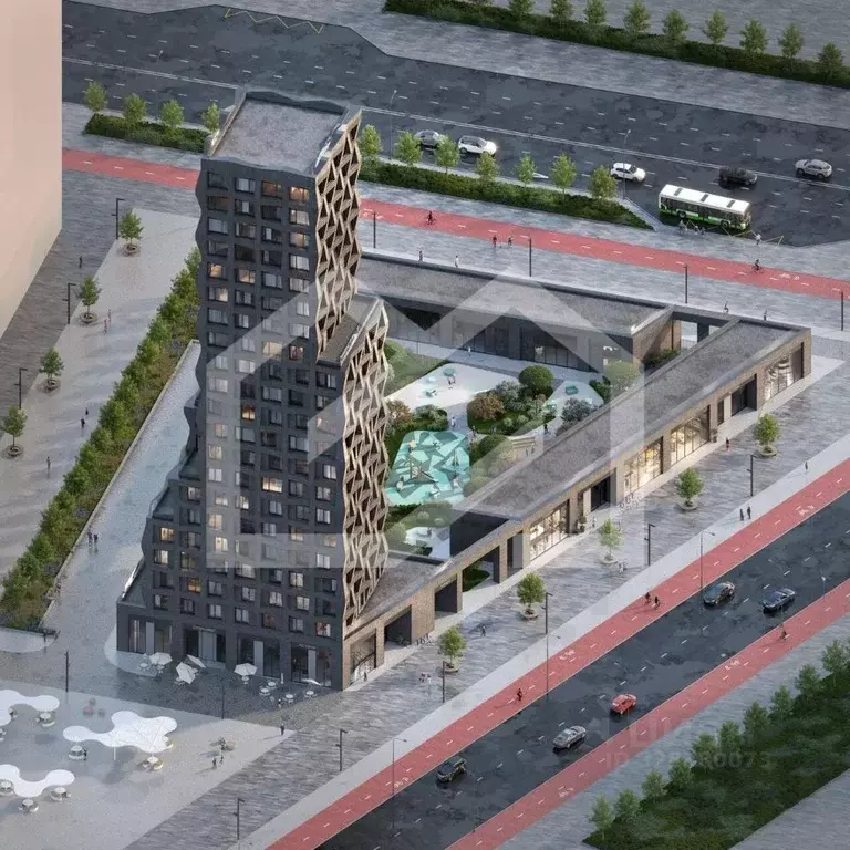 Помещение свободного назначения в Москва 3-я оч., Шагал жилой ... - Фото 1