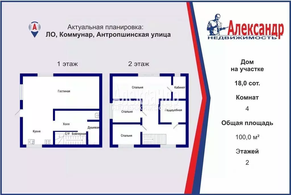 Дом, 100 м - Фото 1