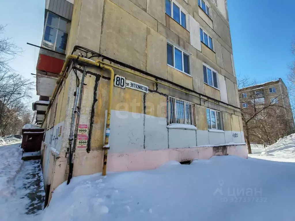 2-к кв. Свердловская область, Нижний Тагил ул. Энтузиастов, 80 (40.0 ... - Фото 1