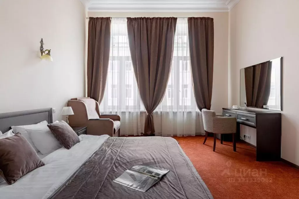 Комната Санкт-Петербург Фурштатская ул., 2/12 (30.0 м) - Фото 1