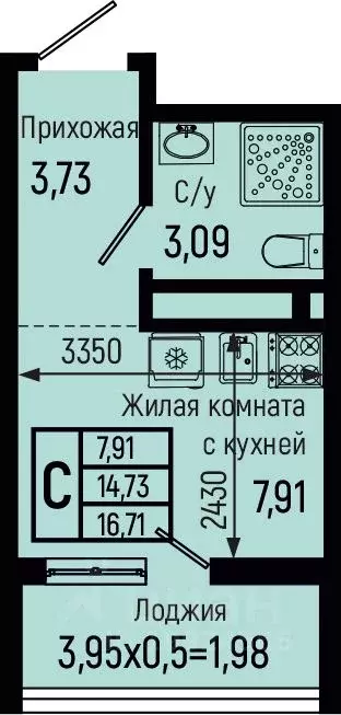 Студия Краснодарский край, Туапсинский муниципальный округ, с. Небуг ... - Фото 0
