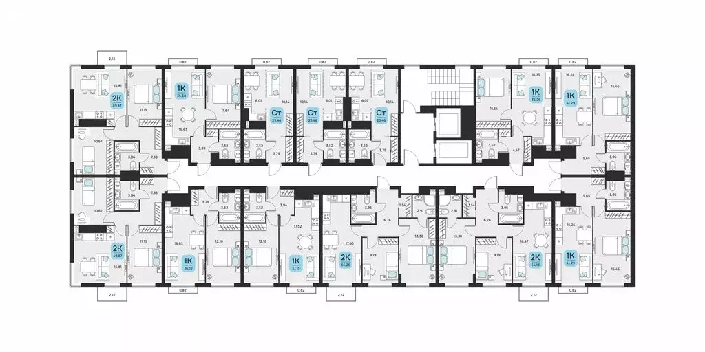1-комнатная квартира: Астрахань, Советский район (36.5 м) - Фото 1