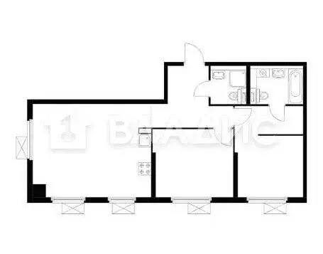 2-комнатная квартира: Москва, ЖК Митинский Лес, 1.4 (63 м) - Фото 1