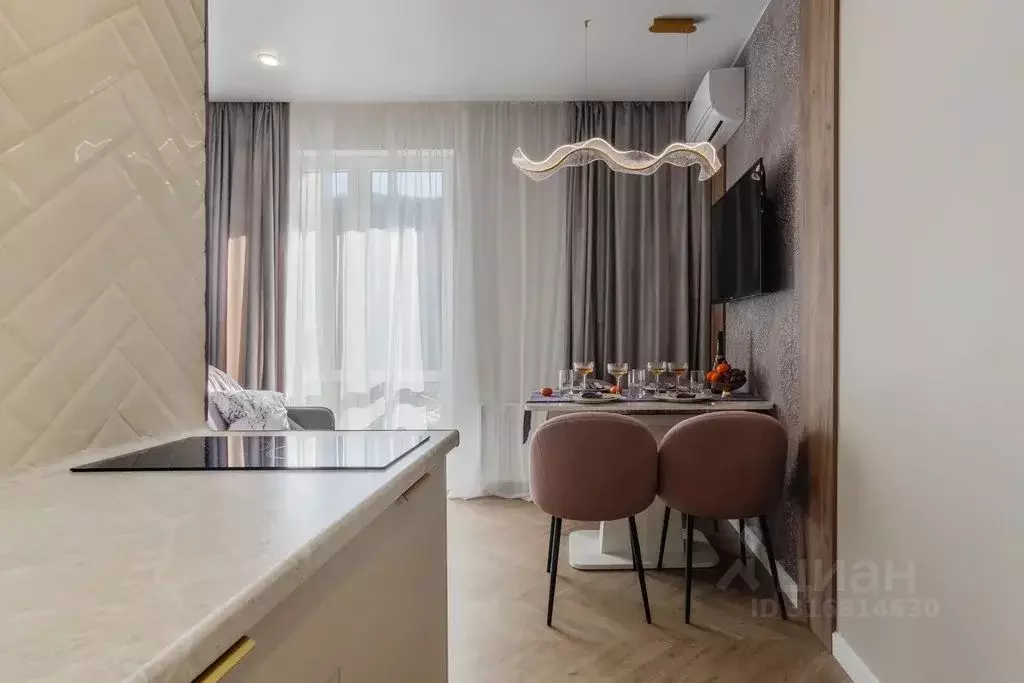 Студия Краснодарский край, Сочи ул. Искры, 88к3 (24.0 м) - Фото 1