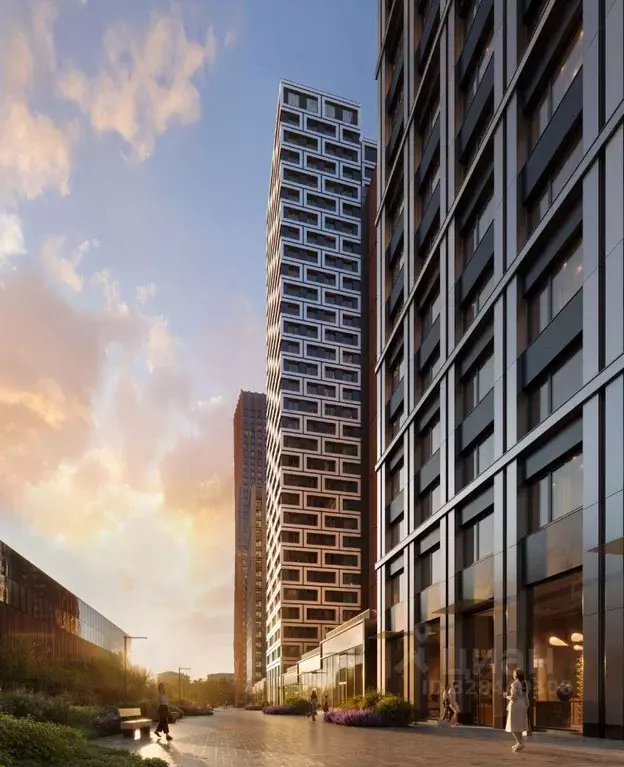 1-к кв. Москва Назаре жилой комплекс (42.0 м) - Фото 2