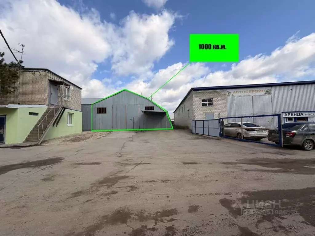Склад в Саратовская область, Саратов Сокурский тракт, 3 (1000 м) - Фото 1