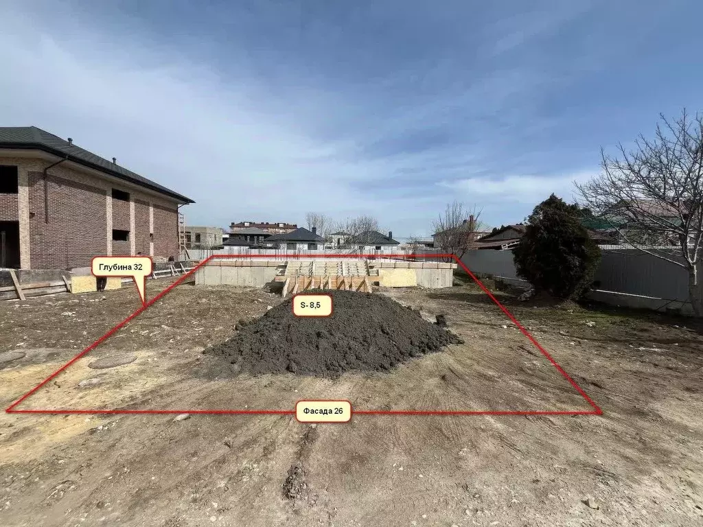 Участок в Краснодарский край, Анапа Алексеевка мкр, ул. Ленинградская, ... - Фото 1