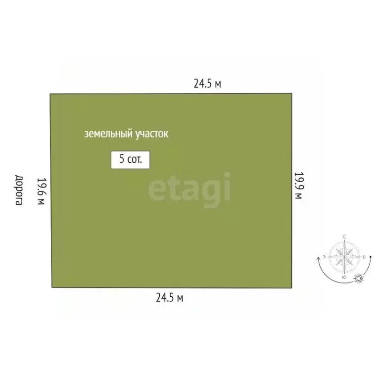 Участок в Ростовская область, Мясниковский район, Краснокрымское ... - Фото 2