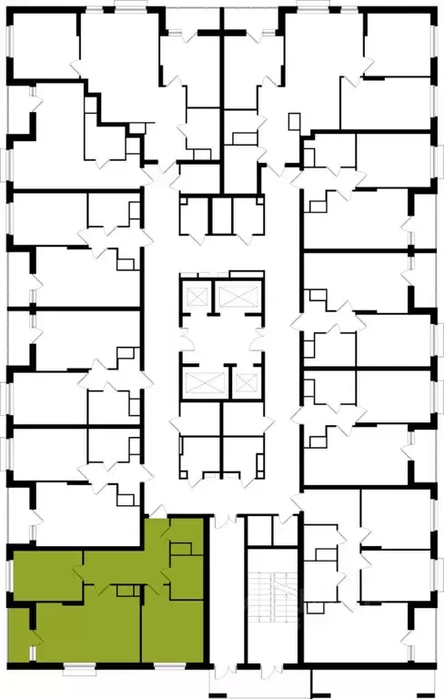 2-к кв. Тульская область, Тула ул. Академика Насоновой (65.91 м) - Фото 2