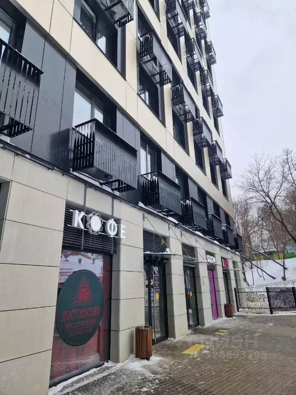 Студия Москва Нагатинская наб., 10А (21.0 м) - Фото 2