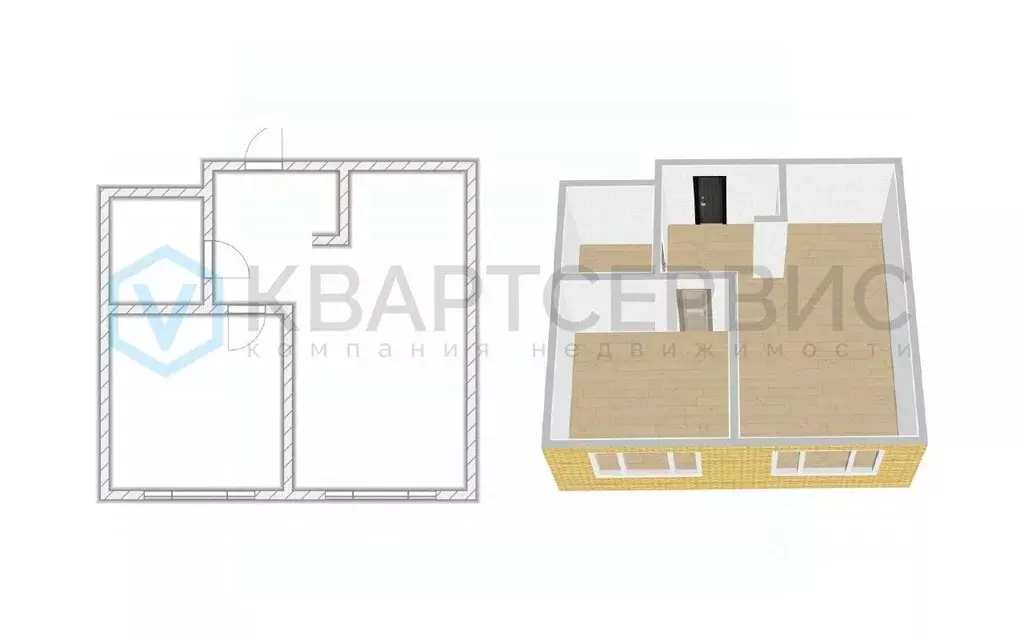 1-к кв. Московская область, Ленинский городской округ, Дрожжино пгт ... - Фото 2