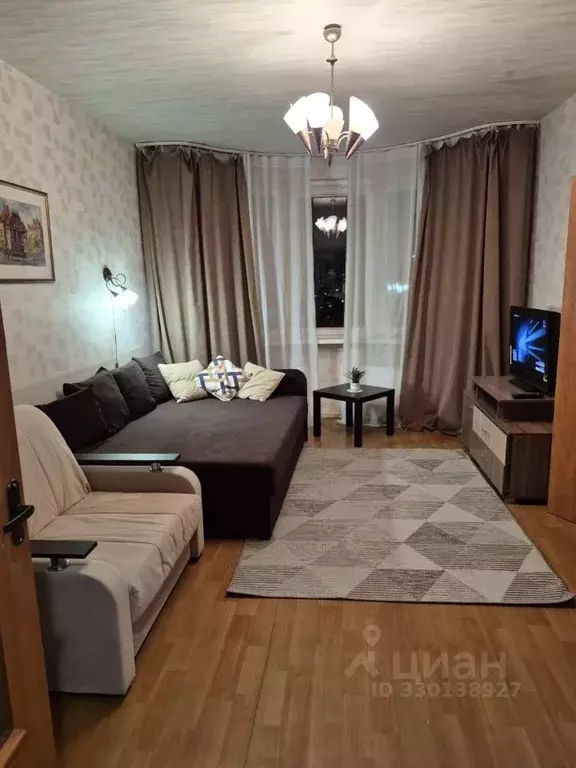 1-к кв. Москва Перекопская ул., 34к3 (36.8 м) - Фото 1