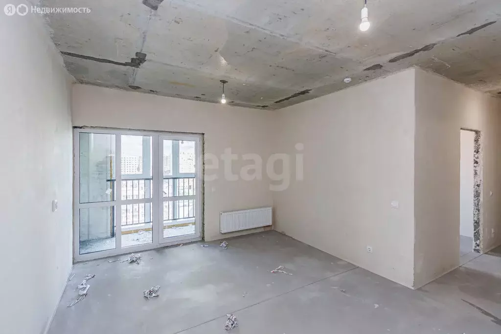 2-комнатная квартира: Тюмень, улица Николая Глебова, 4 (59 м) - Фото 2