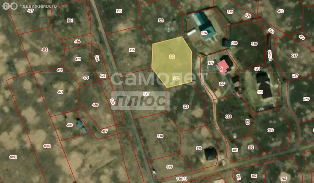 Участок в Усады, Садовая улица (18.93 м) - Фото 1