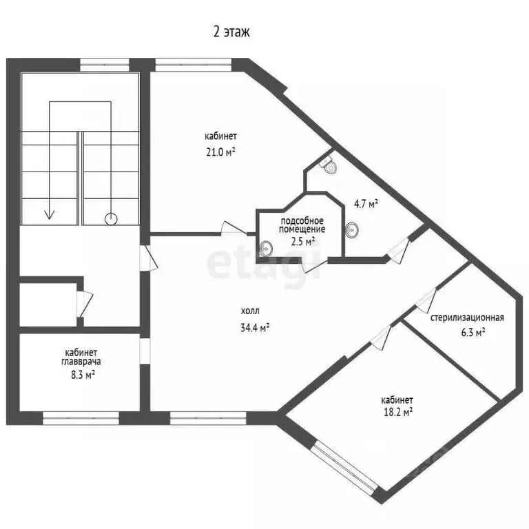 Торговая площадь в Московская область, Одинцово Северная ул., 5к4 (320 ... - Фото 2